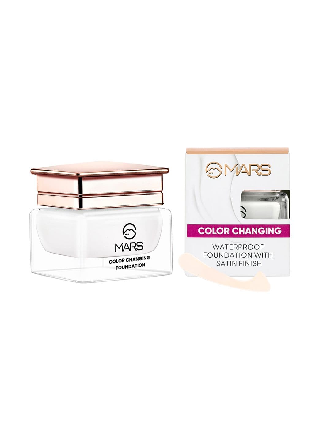 MARS Color Changing Foundation - 20 g - Magic 1